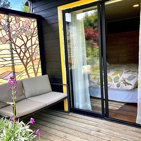 Cabanas Chiloeislife Countryside カストロ エクステリア 写真
