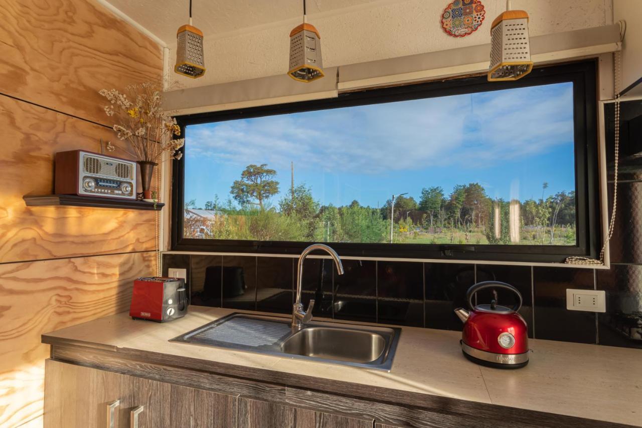 Cabanas Chiloeislife Countryside カストロ エクステリア 写真
